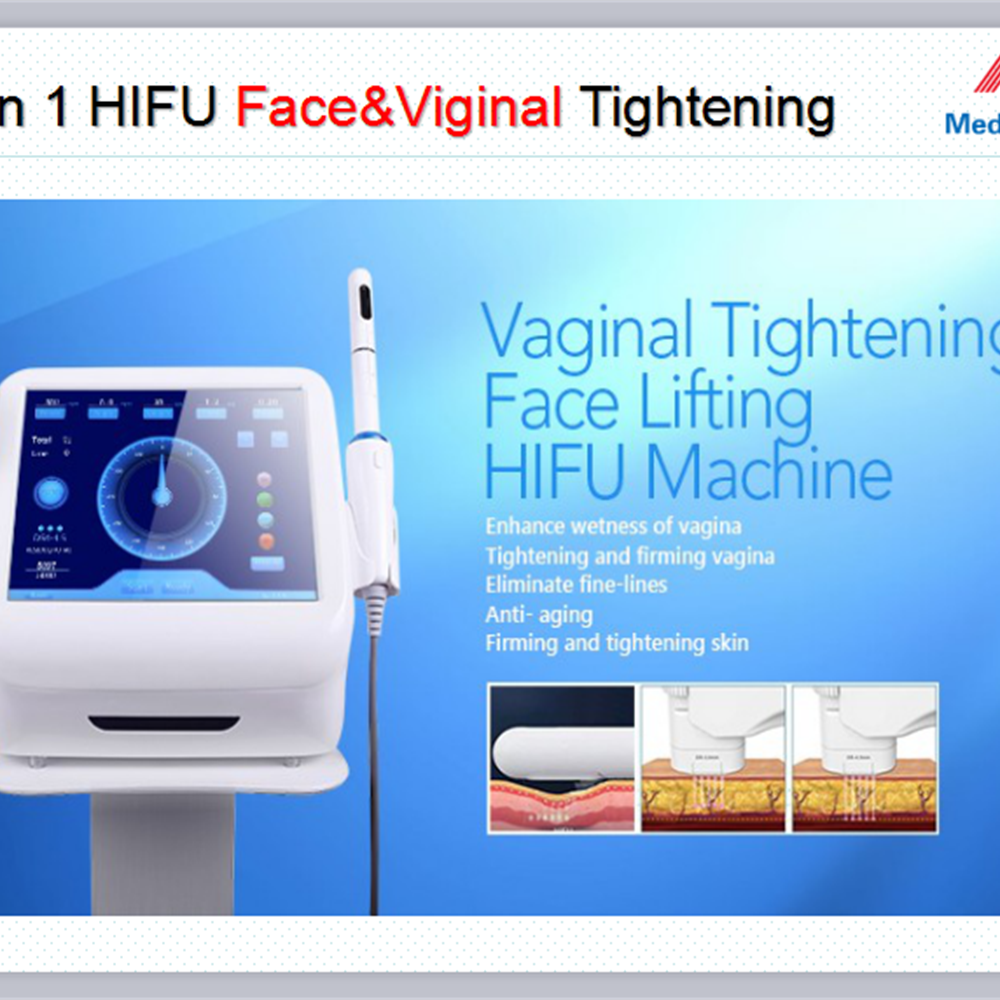 2 in 1 HIFU face &viginal Tightening Machine